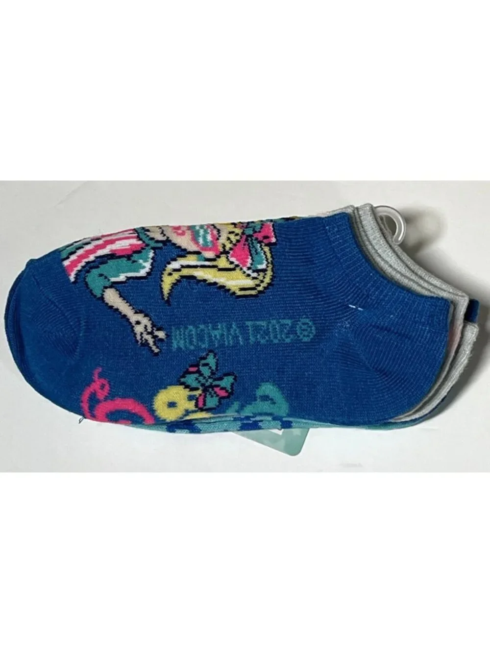 JoJo Siwa Girls No Show Socks 5 Pair Pack Low Cut Ankle NWT